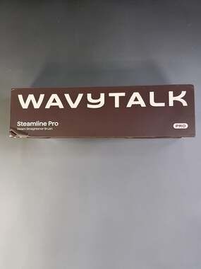 Wavytalk Streamline Pro Steam Hair Straightener Brush Pink B390